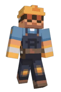 alert_SI Minecraft avatar full body