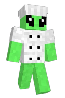 alien_chef Minecraft avatar full body