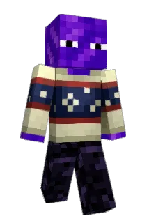 aliginenet Minecraft avatar full body