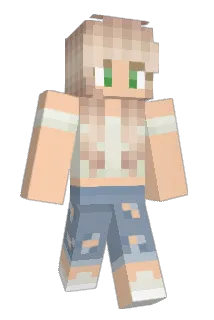 aliiroseee Minecraft avatar full body