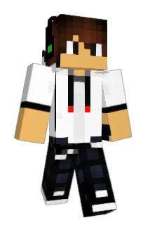 alkisthcrafter Minecraft avatar full body