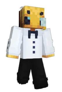 all_knowing_bee Minecraft avatar full body