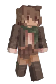 alleqretto Minecraft avatar full body
