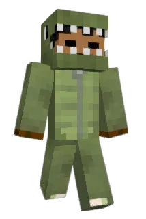 allups Minecraft avatar full body