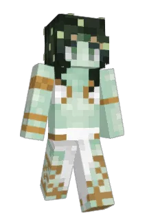 allwasblue Minecraft avatar full body