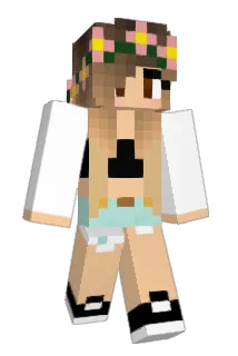 allynutella Minecraft avatar full body
