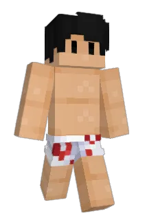 almendro Minecraft avatar full body