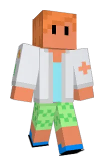 am_apple Minecraft avatar full body