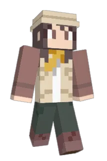 amanoman Minecraft avatar full body