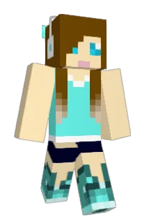 amarinera Minecraft avatar full body