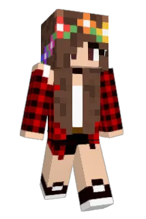 ambersphinx Minecraft avatar full body