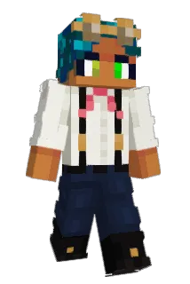 ambipotent Minecraft avatar full body