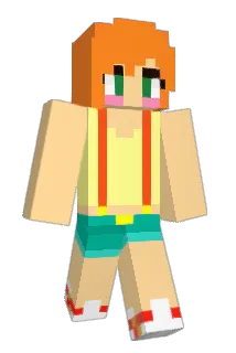 ameliaviolet Minecraft avatar full body