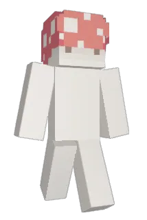 ameshroom Minecraft avatar full body