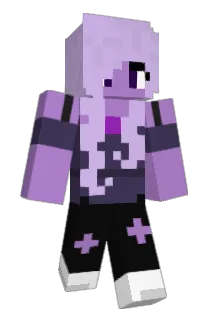 amethystgem Minecraft avatar full body
