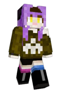 amolove Minecraft avatar full body