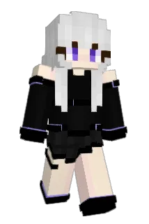 amomian Minecraft avatar full body