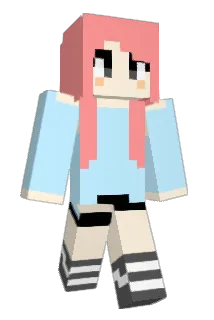 among1018 Minecraft avatar full body