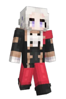 amongfiish Minecraft avatar full body