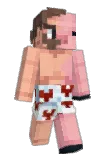 amoster Minecraft avatar full body