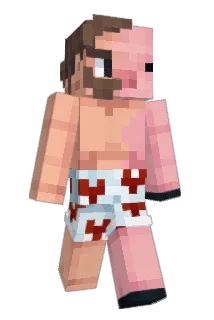 amoster Minecraft avatar full body