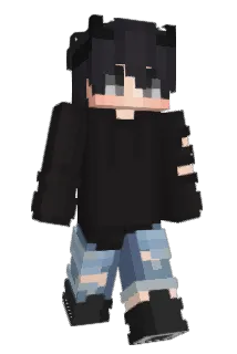 amptox Minecraft avatar full body
