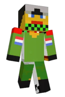 amstaff Minecraft avatar full body