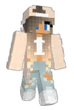 amusique Minecraft avatar full body