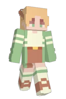 amycraft Minecraft avatar full body