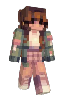 amydubs Minecraft avatar full body