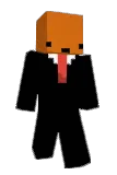 anOrangePerson Minecraft avatar full body