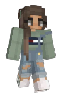 ana_helo Minecraft avatar full body
