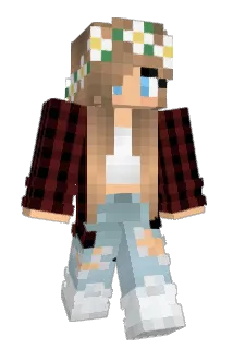 anadeves Minecraft avatar full body