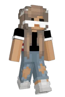 anastasiacaca Minecraft avatar full body