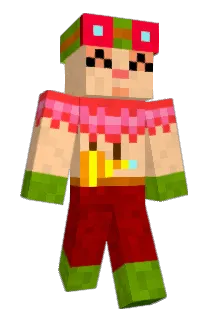 andough Minecraft avatar full body