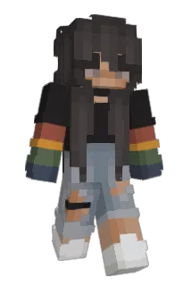 androidlesbian Minecraft avatar full body