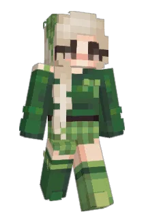 androna Minecraft avatar full body