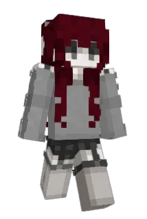 angelibun Minecraft avatar full body