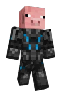 angrybovine Minecraft avatar full body