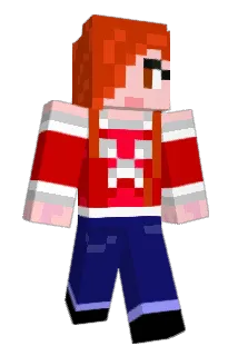 angryhippielady Minecraft avatar full body