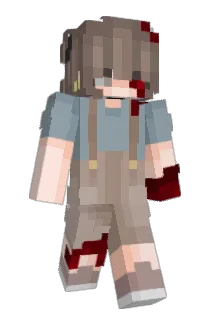 angxish Minecraft avatar full body