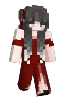 anharmonic Minecraft avatar full body