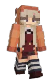 anizoka Minecraft avatar full body
