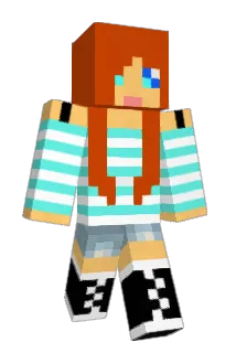 annabellred Minecraft avatar full body