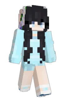 anneasparagus Minecraft avatar full body