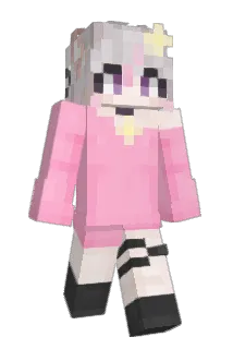 annybutt Minecraft avatar full body