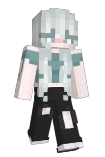 anonamasly Minecraft avatar full body