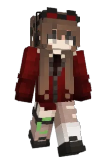 anqjaa Minecraft avatar full body