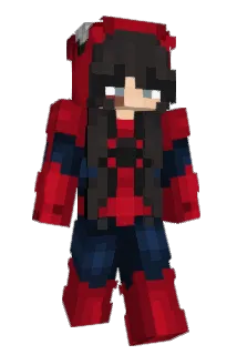anthrscarlet Minecraft avatar full body