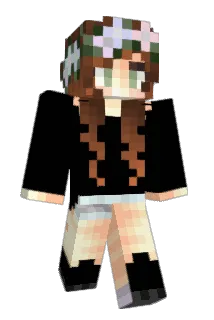antichrist Minecraft avatar full body